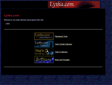 Tablet Screenshot of lytha.com
